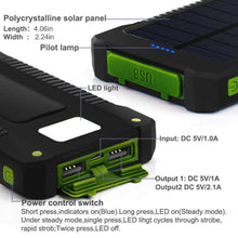 Load image into Gallery viewer, GIGGOZ - Portable Solar Power Bank