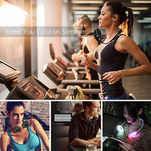 Load image into Gallery viewer, GIGGOZ - USB Rechargeable Portable Neck Fan