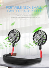 Load image into Gallery viewer, GIGGOZ - USB Rechargeable Portable Neck Fan