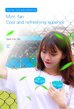 Load image into Gallery viewer, GIGGOZ - USB Rechargeable Portable Neck Fan