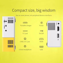 Load image into Gallery viewer, GIGGOZ - USB Mini Portable Projector